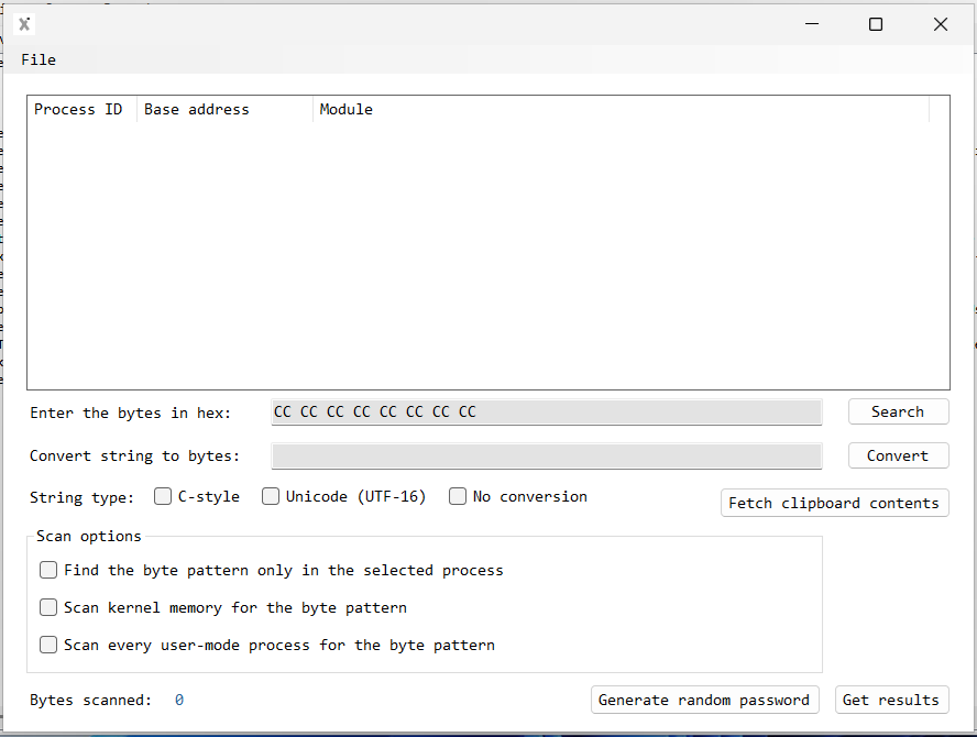 HEX DEREF X - Advanced memory scanner