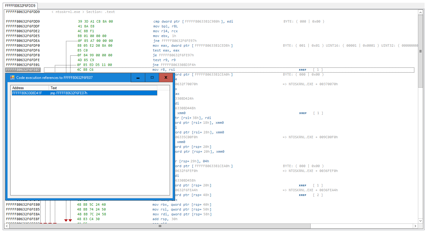 HEX DEREF - 64-bit disassembler